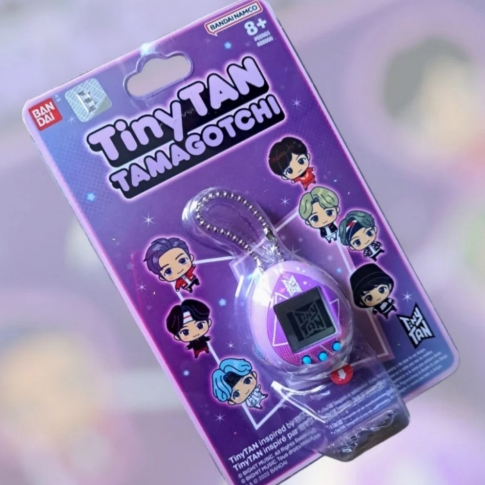 Tamagotchi TinyTAN BTS KPop Bangtan Nano Purple Handheld Electronic Game NIB